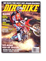 DirtBike Magazine 2011 cover